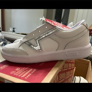 Womens size 6 white Vans